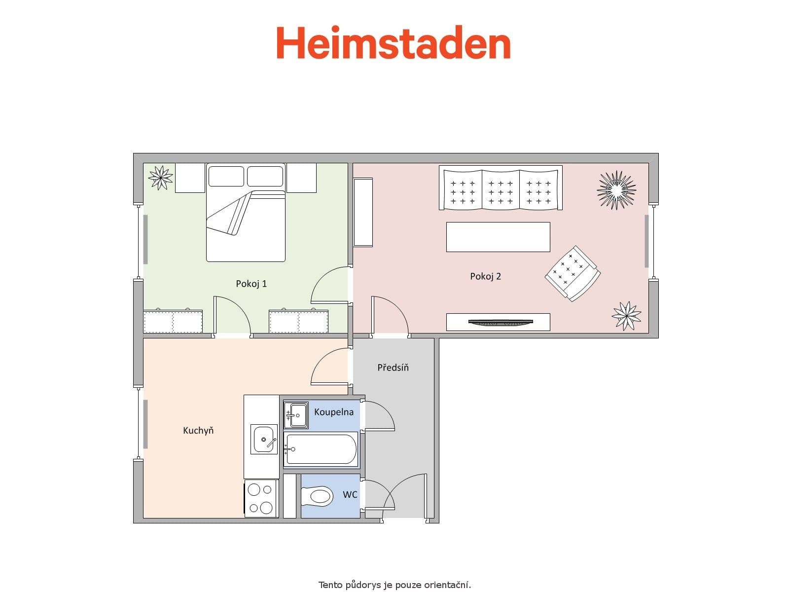 Prenájom bytu 2-izbový 53 m², Cihelní, Karviná, Moravskoslezský kraj Prenájom bytu 2-izbový 53 m², Cihelní, Karviná, Moravskoslezský kraj