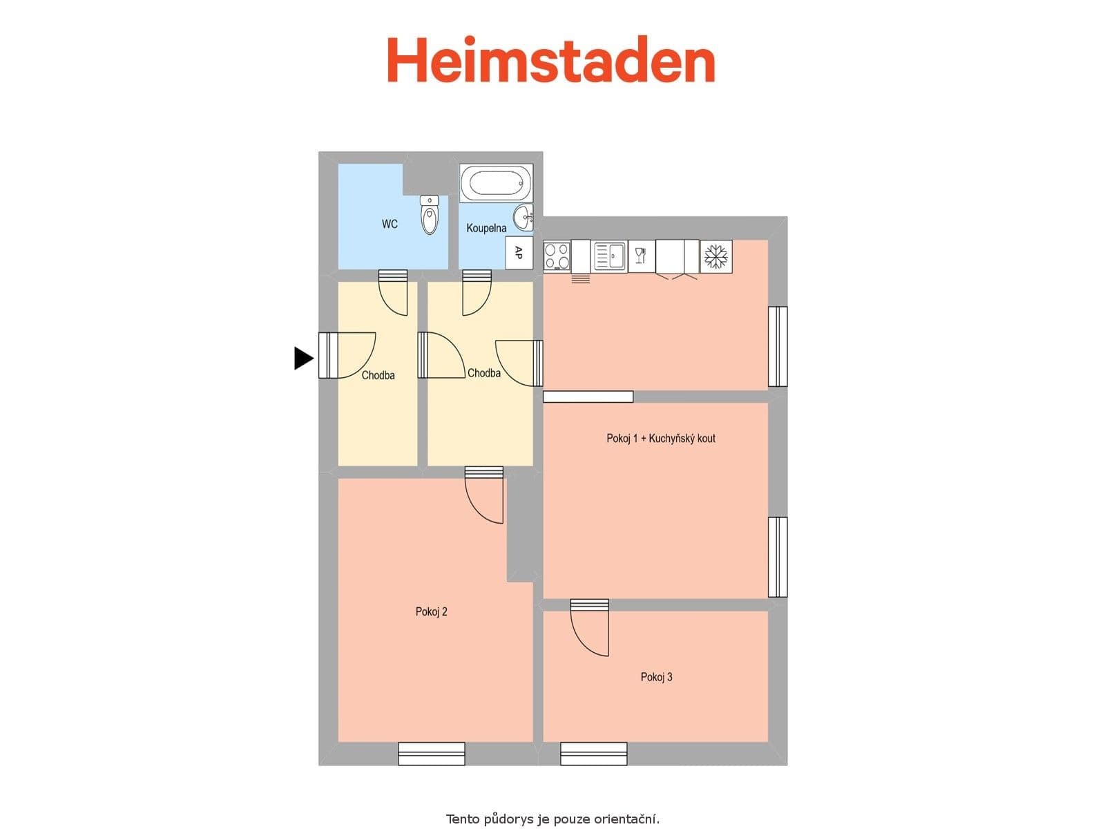Prenájom bytu 3-izbový 79 m², U Stromovky, Havířov, Moravskoslezský kraj Prenájom bytu 3-izbový 79 m², U Stromovky, Havířov, Moravskoslezský kraj