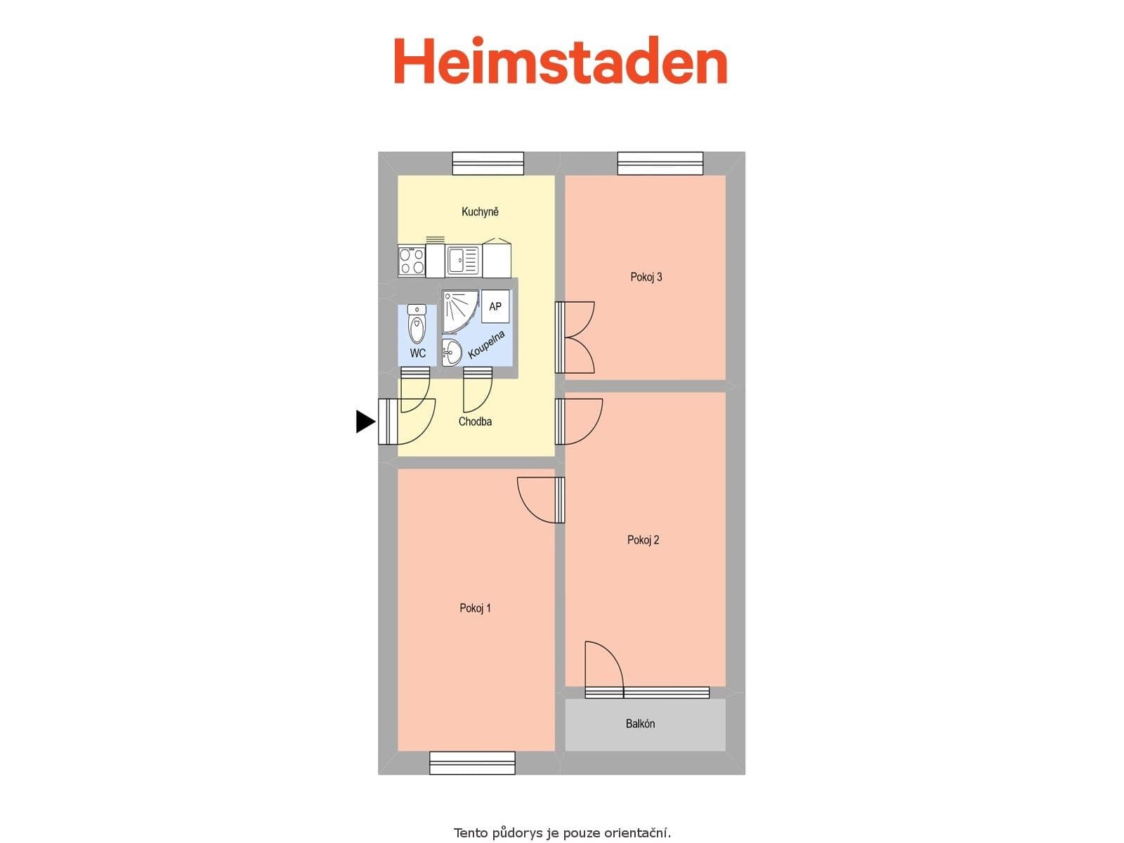 Prenájom bytu 3-izbový 69 m², Bělská, Paskov, Moravskoslezský kraj Prenájom bytu 3-izbový 69 m², Bělská, Paskov, Moravskoslezský kraj