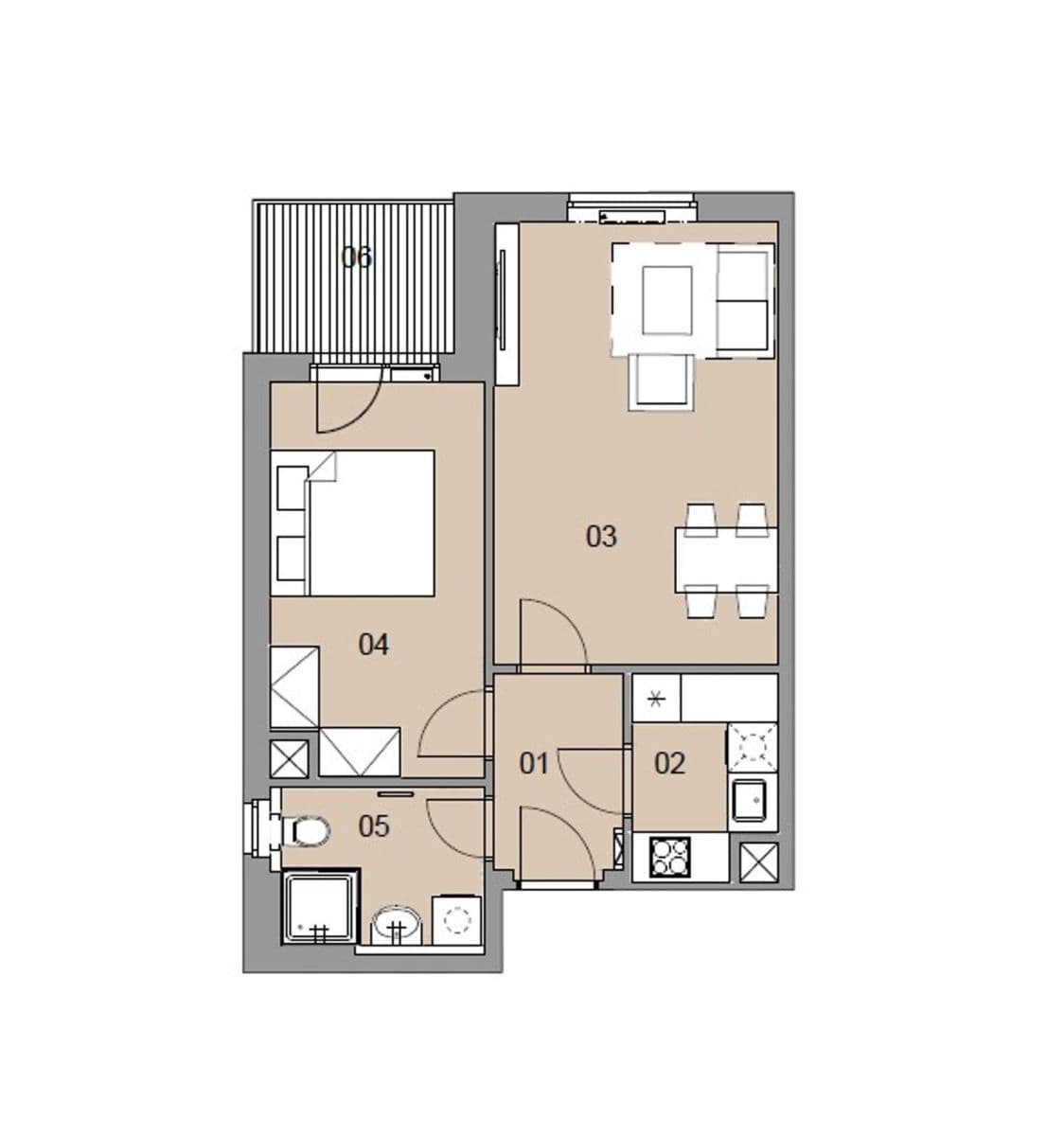 Prenájom bytu 2-izbový 46 m², Magisterská, Plzeň, Plzeňský kraj Prenájom bytu 2-izbový 46 m², Magisterská, Plzeň, Plzeňský kraj