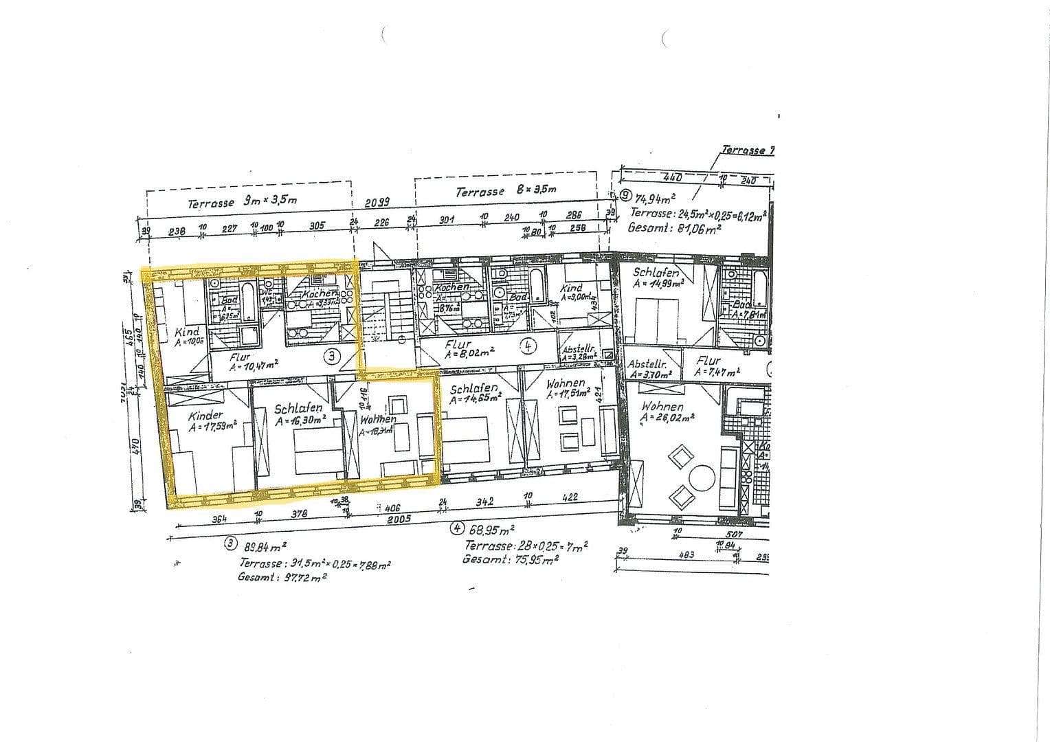 Prenájom bytu 4-izbový 107 m², Dorfstraße 61, Grünhainichen, Sasko Prenájom bytu 4-izbový 107 m², Dorfstraße 61, Grünhainichen, Sasko
