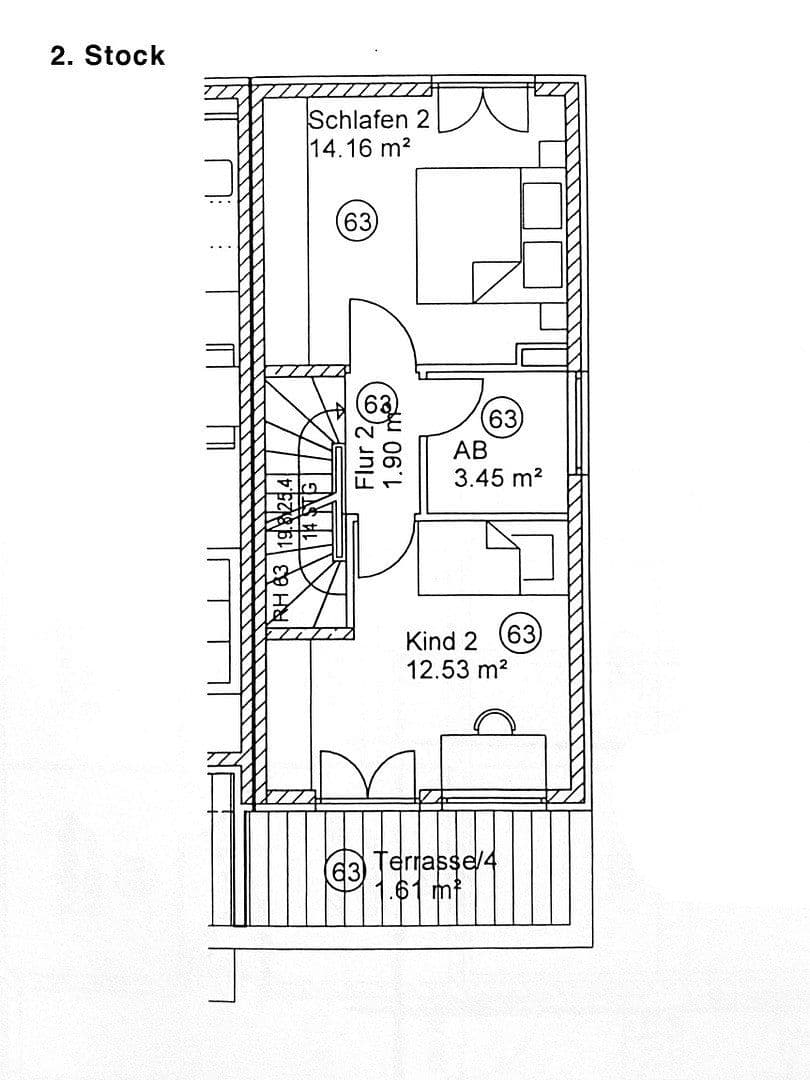 Predaj domu 119 m², pozemek 205 m², Braunaugenstraße 36, München, Bavorsko Predaj domu 119 m², pozemek 205 m², Braunaugenstraße 36, München, Bavorsko