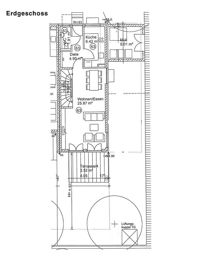 Predaj domu 119 m², pozemek 205 m², Braunaugenstraße 36, München, Bavorsko Predaj domu 119 m², pozemek 205 m², Braunaugenstraße 36, München, Bavorsko