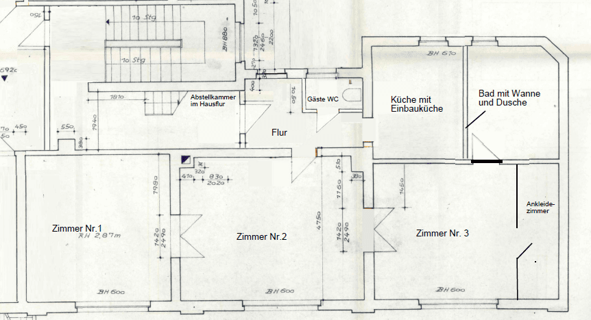 Prenájom bytu 3-izbový 109 m², Eisenbahnstr.11, Güstrow, Meklenbursko-Predpomoransko Prenájom bytu 3-izbový 109 m², Eisenbahnstr.11, Güstrow, Meklenbursko-Predpomoransko