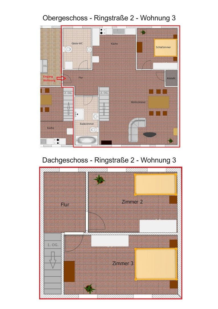 Prenájom bytu 4-izbový 142 m², Ringstraße 2, Thomasburg, Dolné Sasko Prenájom bytu 4-izbový 142 m², Ringstraße 2, Thomasburg, Dolné Sasko