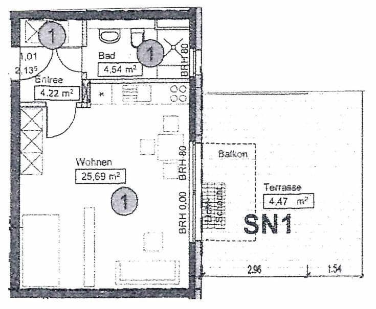 Prenájom bytu 1-izbový 44 m², Trautenauer Str. 13, Berlin, Berlín Prenájom bytu 1-izbový 44 m², Trautenauer Str. 13, Berlin, Berlín