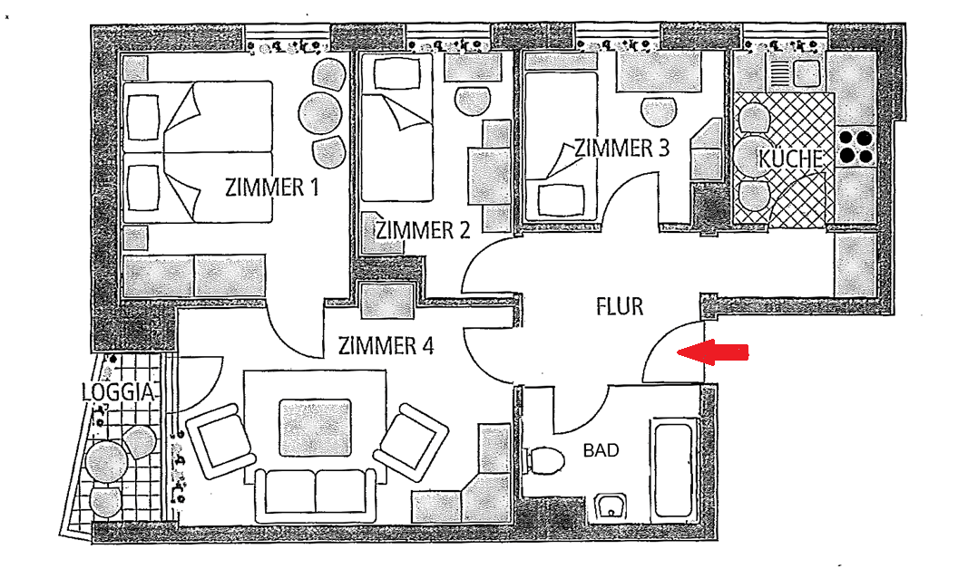 Predaj bytu 4-izbový 67 m², Hamburg, Hamburg Predaj bytu 4-izbový 67 m², Hamburg, Hamburg