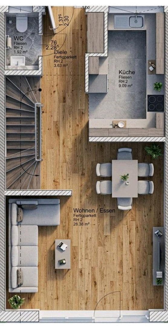 Predaj domu 128 m², pozemek 246 m², Oberhaching, Bavorsko Predaj domu 128 m², pozemek 246 m², Oberhaching, Bavorsko