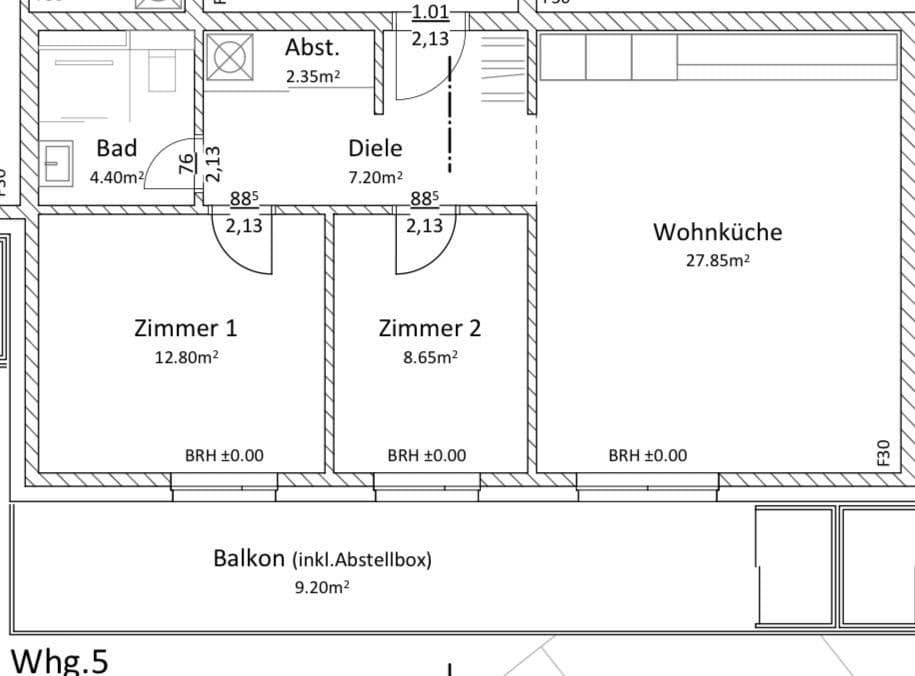 Prenájom bytu 3-izbový 73 m², Wendisch Evern, Dolné Sasko Prenájom bytu 3-izbový 73 m², Wendisch Evern, Dolné Sasko