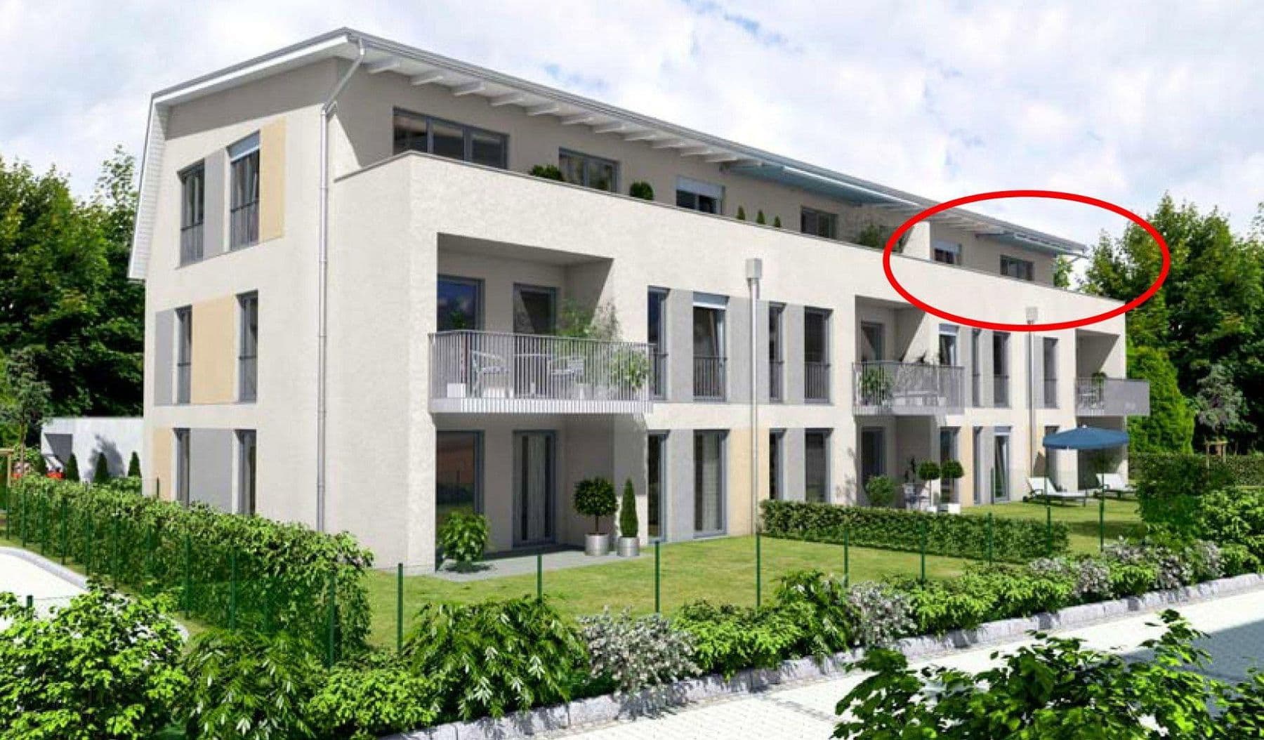 Predaj bytu 3-izbový 95 m², Lenbachstraße 5, Mering, Bavorsko Predaj bytu 3-izbový 95 m², Lenbachstraße 5, Mering, Bavorsko
