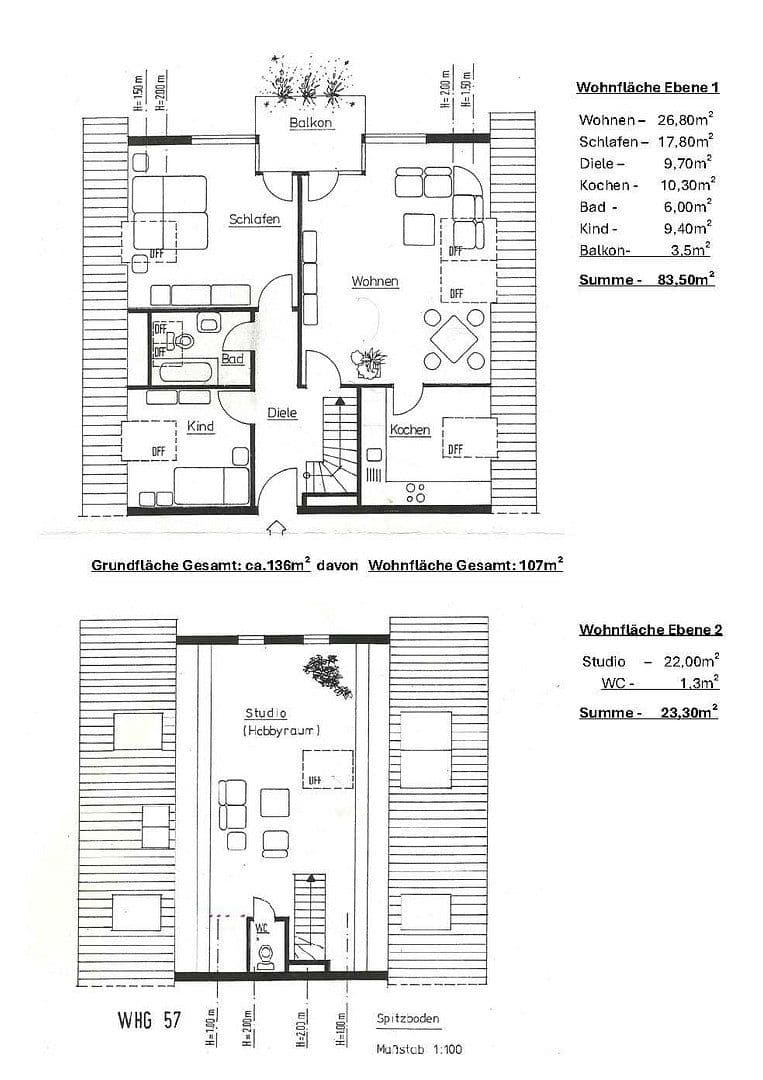 Predaj bytu 4-izbový 107 m², Borkumerstr.1, Wiesbaden, Hesensko Predaj bytu 4-izbový 107 m², Borkumerstr.1, Wiesbaden, Hesensko