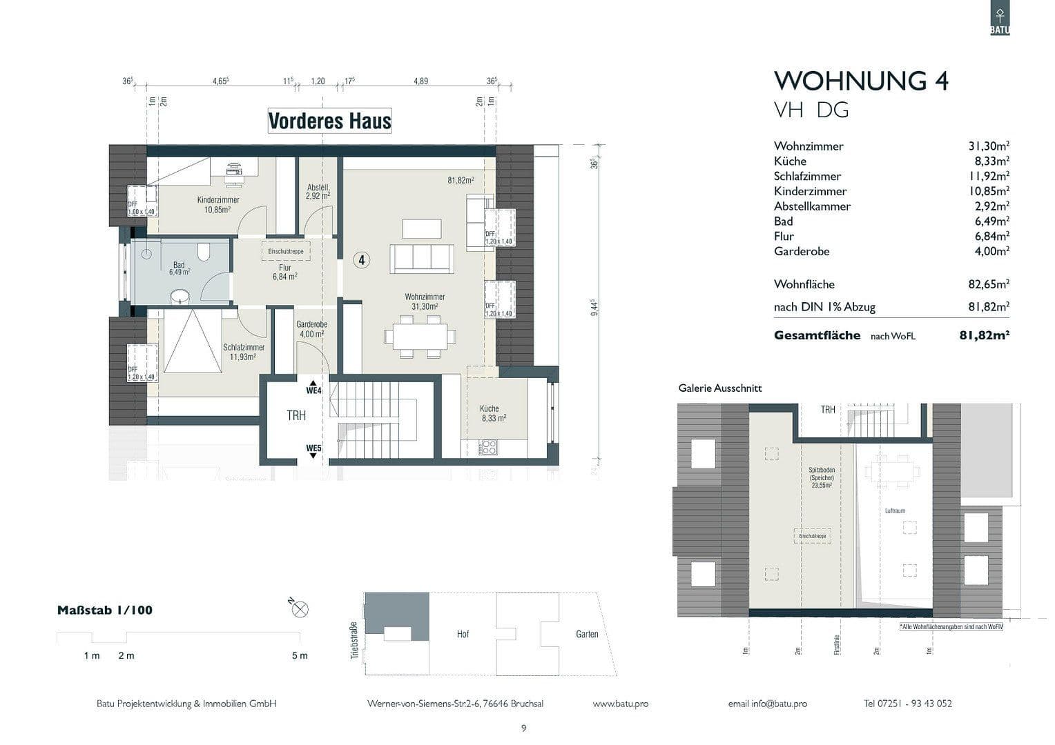 Predaj bytu 4-izbový 105 m², Triebstraße 8, Waghäusel, Bádensko-Wurttembersko Predaj bytu 4-izbový 105 m², Triebstraße 8, Waghäusel, Bádensko-Wurttembersko