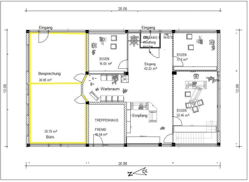 Prenájom kancelárie 250 m², Elbinger Straße 14a, Karlsruhe, Bádensko-Wurttembersko Prenájom kancelárie 250 m², Elbinger Straße 14a, Karlsruhe, Bádensko-Wurttembersko