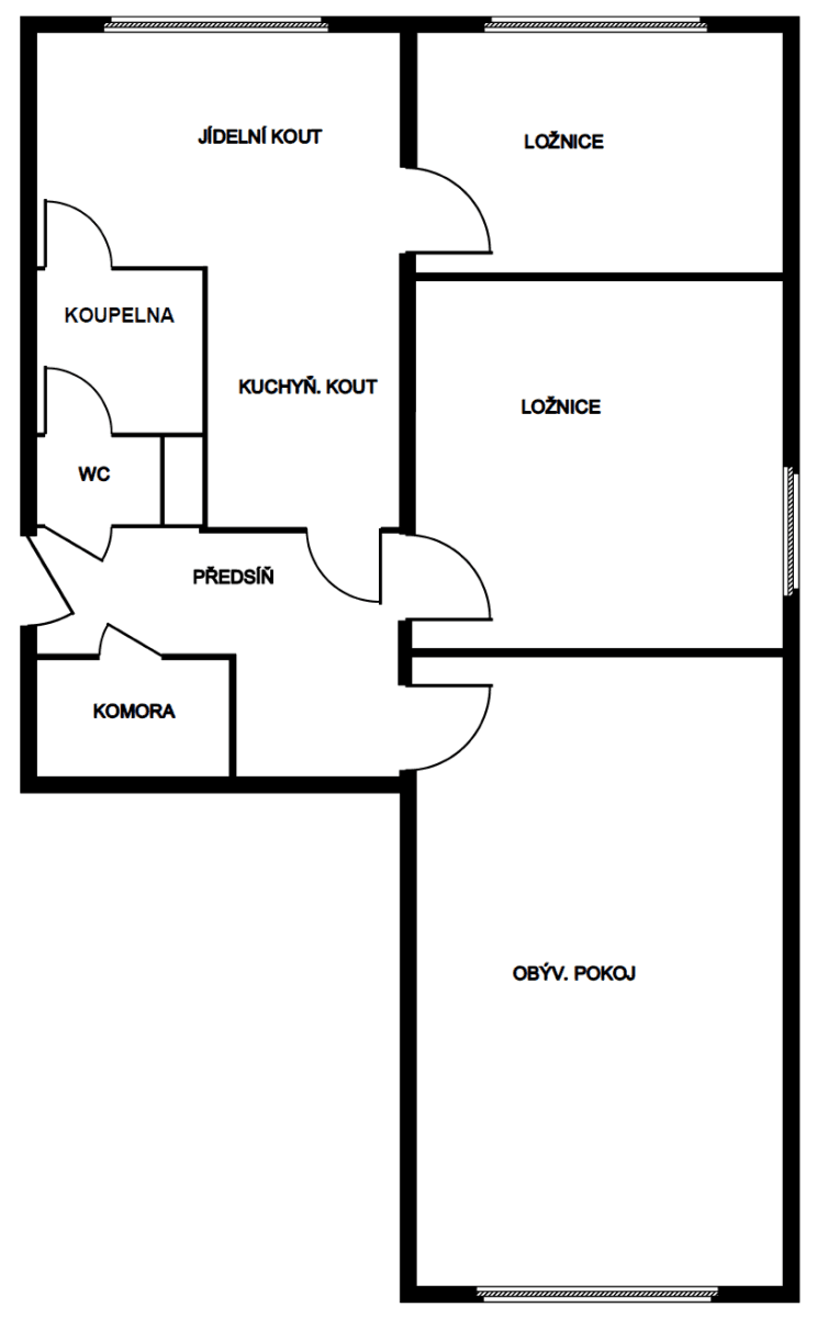 Predaj bytu 3-izbový 67 m², Nám. V. Čtvrtka, Jičín, Královéhradecký kraj Predaj bytu 3-izbový 67 m², Nám. V. Čtvrtka, Jičín, Královéhradecký kraj