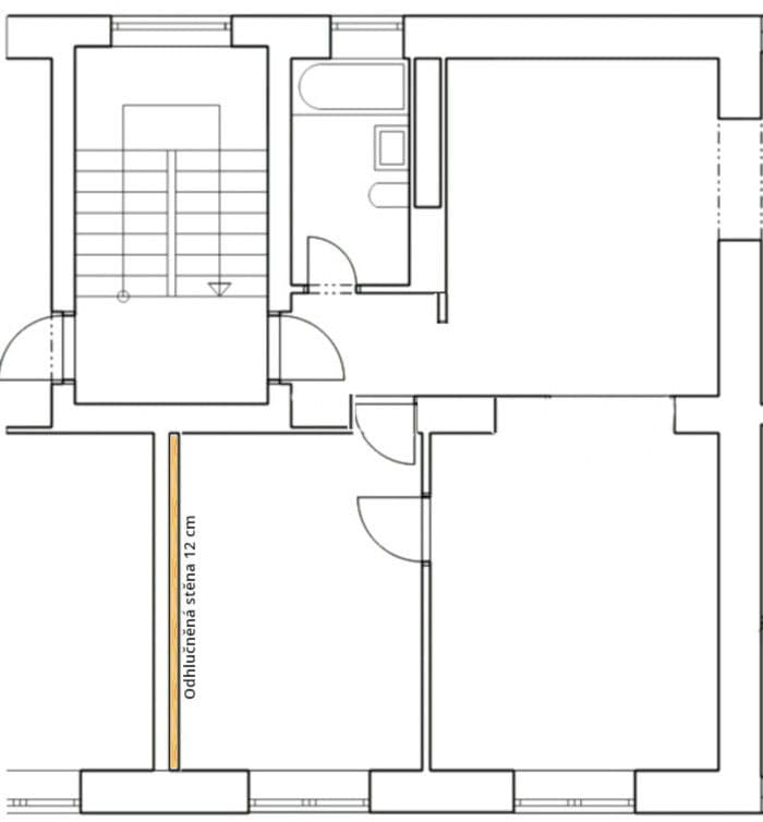 Predaj bytu 2-izbový 47 m², Mirošovická, Praha, Praha Predaj bytu 2-izbový 47 m², Mirošovická, Praha, Praha
