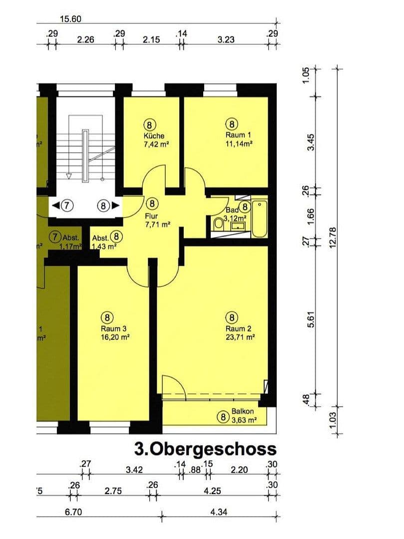 Predaj bytu 3-izbový 72 m², Hamburg, Hamburg Predaj bytu 3-izbový 72 m², Hamburg, Hamburg