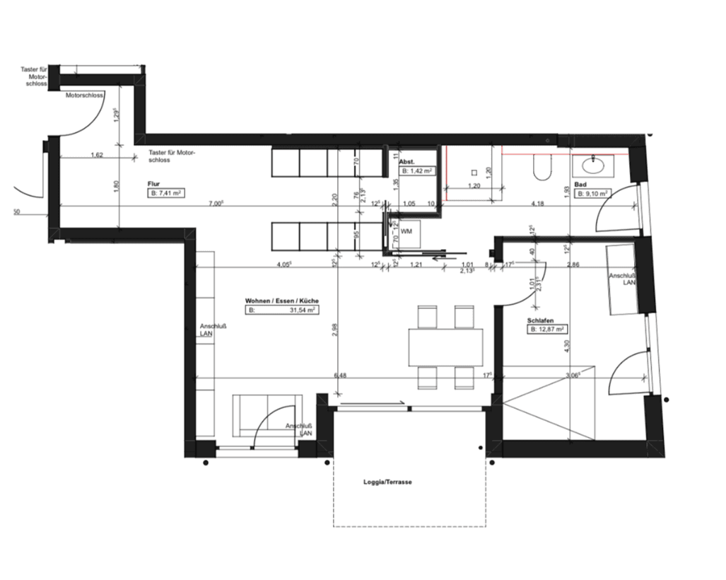 Prenájom bytu 2-izbový 73 m², Friedrichshafen, Bádensko-Wurttembersko Prenájom bytu 2-izbový 73 m², Friedrichshafen, Bádensko-Wurttembersko