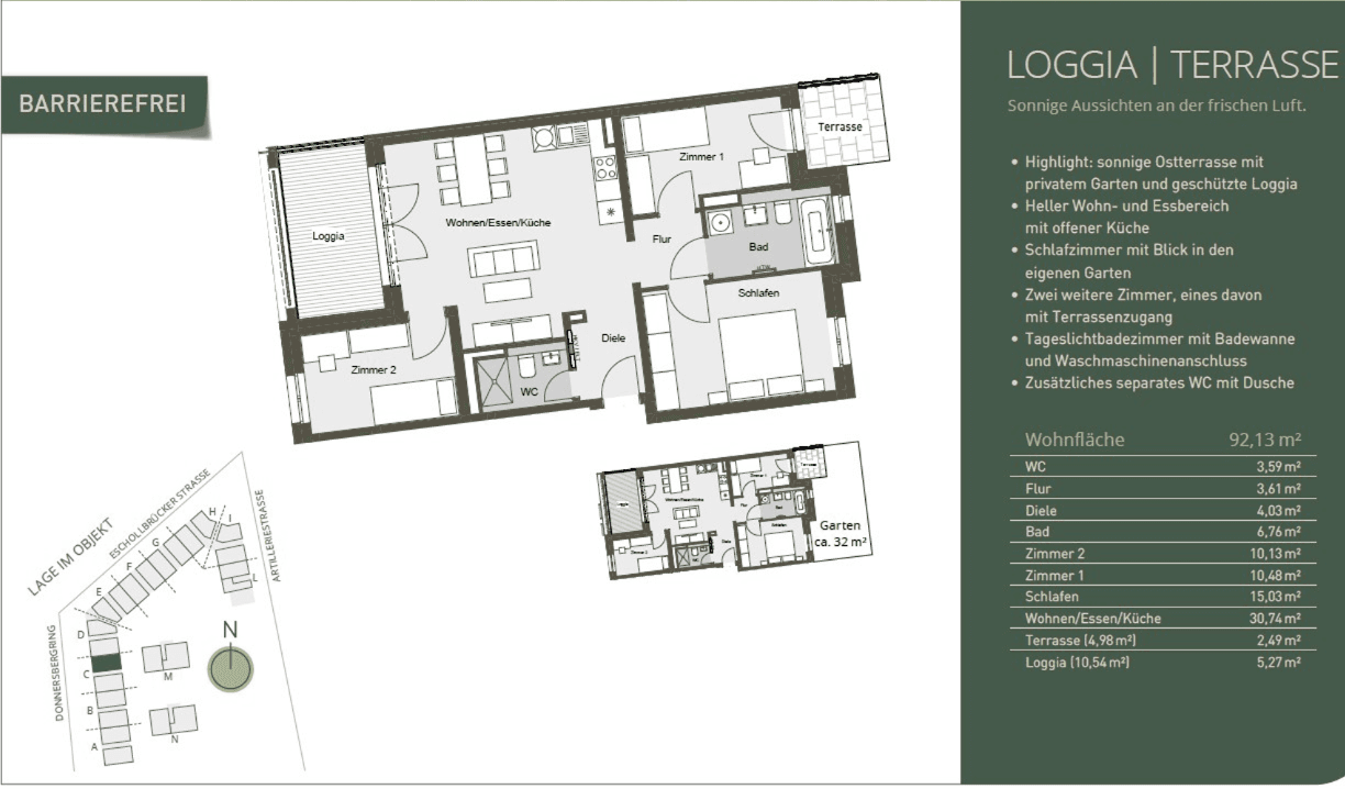 Prenájom bytu 4-izbový 93 m², Donnersbergring 4, Darmstadt, Hesensko Prenájom bytu 4-izbový 93 m², Donnersbergring 4, Darmstadt, Hesensko