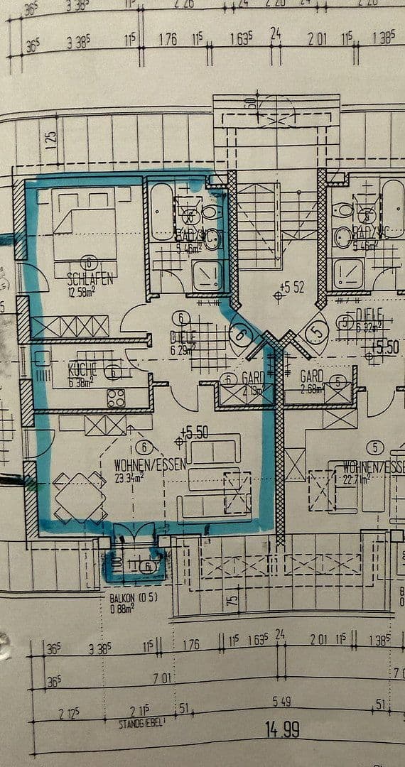 Predaj bytu 2-izbový 64 m², Höslwang, Bavorsko Predaj bytu 2-izbový 64 m², Höslwang, Bavorsko