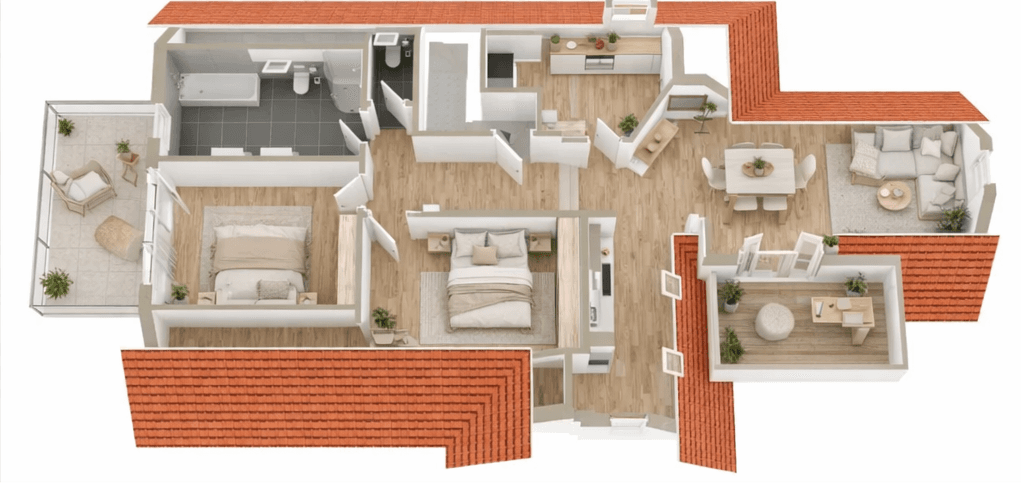 Prenájom bytu 5-izbový 125 m², Fuggerstr. 34, Waiblingen, Bádensko-Wurttembersko Prenájom bytu 5-izbový 125 m², Fuggerstr. 34, Waiblingen, Bádensko-Wurttembersko
