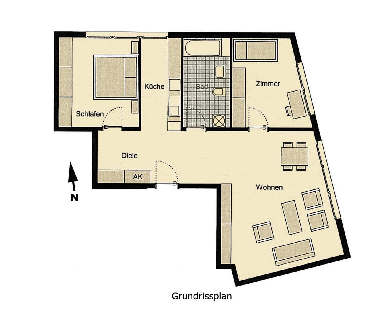 Predaj bytu 3-izbový 86 m², Eisnergutbogen 35, München, Bavorsko Predaj bytu 3-izbový 86 m², Eisnergutbogen 35, München, Bavorsko