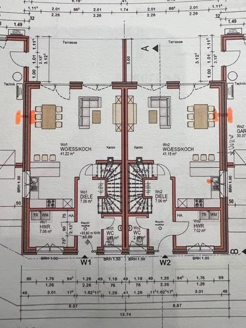 Prenájom domu 160 m², pozemek 290 m², Blaubeerweg 12, Salzbergen, Dolné Sasko Prenájom domu 160 m², pozemek 290 m², Blaubeerweg 12, Salzbergen, Dolné Sasko