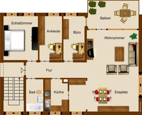 Prenájom bytu 4-izbový 106 m², Kuhstr. 11b, Wachtberg, Severné Porýnie - Westfálsko Prenájom bytu 4-izbový 106 m², Kuhstr. 11b, Wachtberg, Severné Porýnie - Westfálsko