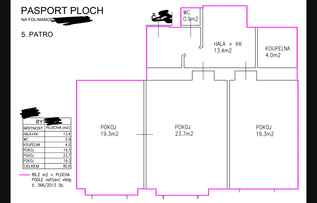 Predaj bytu 3-izbový 80 m², Na Folimance, Praha, Praha Predaj bytu 3-izbový 80 m², Na Folimance, Praha, Praha
