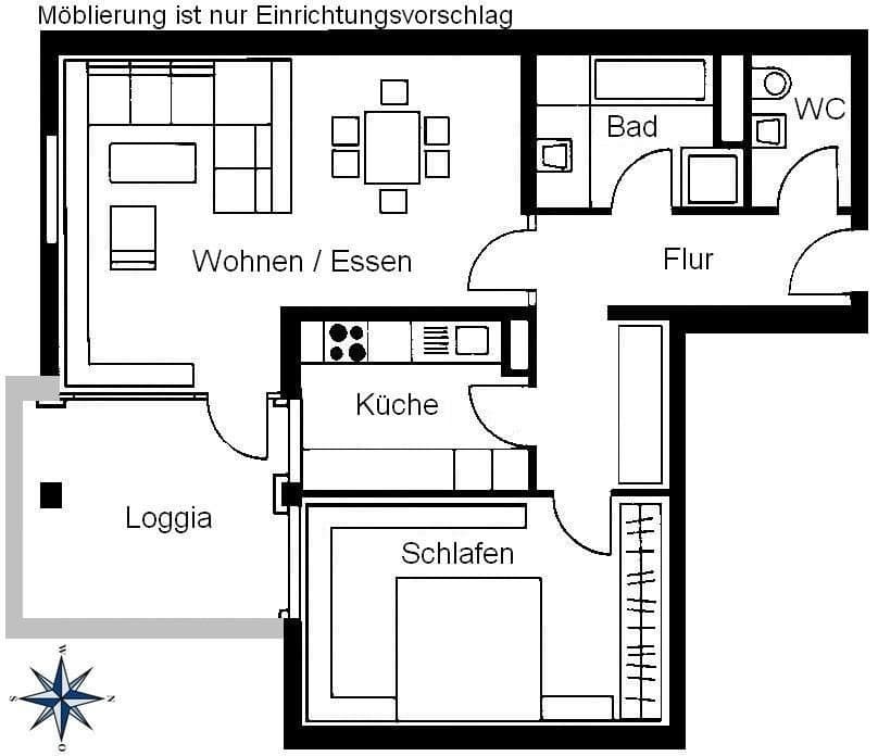 Predaj bytu 2-izbový 73 m², Essen, Severné Porýnie - Westfálsko Predaj bytu 2-izbový 73 m², Essen, Severné Porýnie - Westfálsko