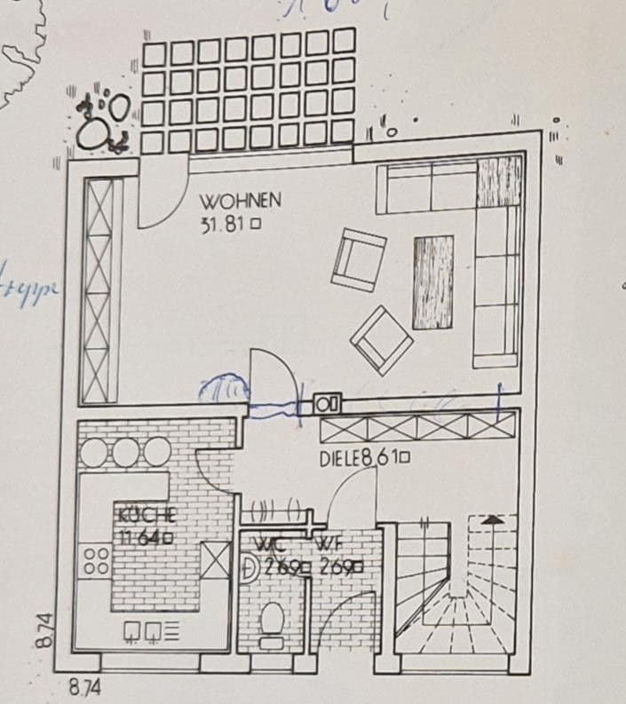 Predaj domu 120 m², pozemek 1.300 m², Bad Münder am Deister, Dolné Sasko Predaj domu 120 m², pozemek 1.300 m², Bad Münder am Deister, Dolné Sasko