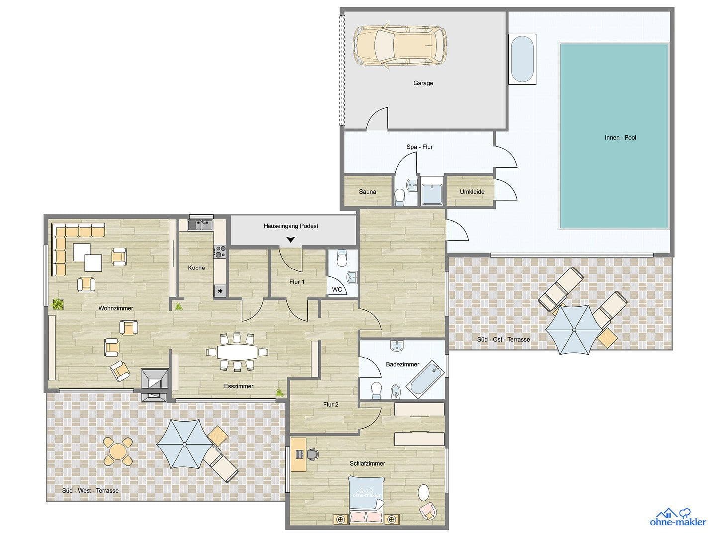 Predaj domu 135 m², pozemek 967 m², Bönningstedt, Šlezvicko-Holštajnsko Predaj domu 135 m², pozemek 967 m², Bönningstedt, Šlezvicko-Holštajnsko