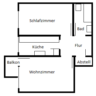 Prenájom bytu 2-izbový 54 m², Hausenerweg 29, Frankfurt - Rödelheim, Hesensko Prenájom bytu 2-izbový 54 m², Hausenerweg 29, Frankfurt - Rödelheim, Hesensko