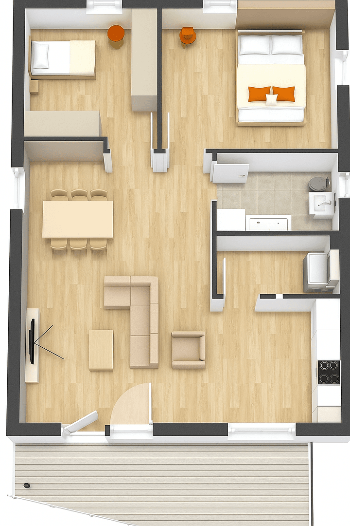 Prenájom bytu 3-izbový 96 m², Im Dorf 100c, Nordrach, Bádensko-Wurttembersko Prenájom bytu 3-izbový 96 m², Im Dorf 100c, Nordrach, Bádensko-Wurttembersko
