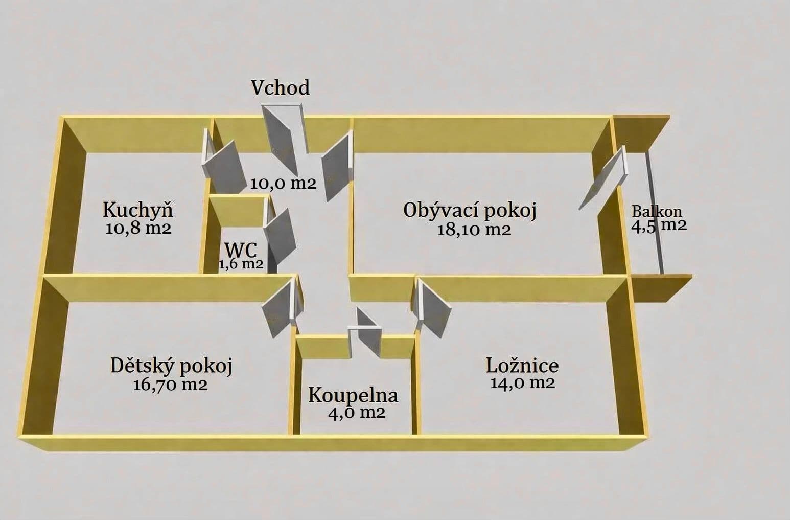 Predaj bytu 3-izbový 75 m², Ratibořská, Opava, Moravskoslezský kraj Predaj bytu 3-izbový 75 m², Ratibořská, Opava, Moravskoslezský kraj
