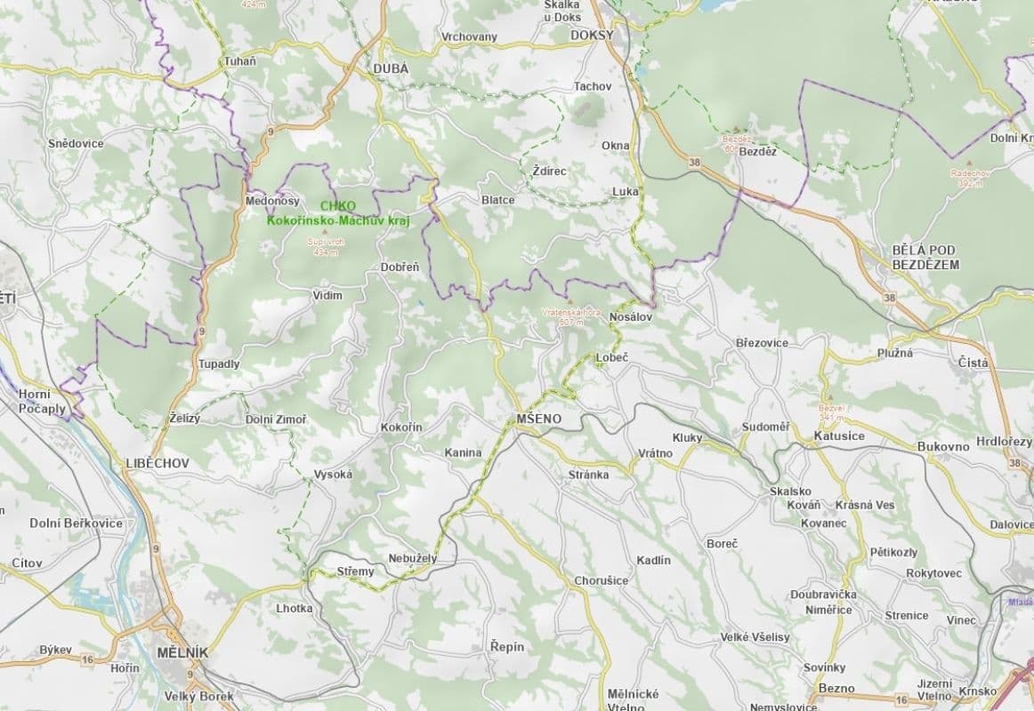 Predaj pozemku 8.999 m², Dobřeň, Středočeský kraj Predaj pozemku 8.999 m², Dobřeň, Středočeský kraj