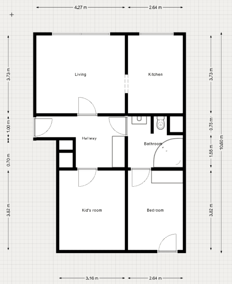 Prenájom bytu 3-izbový 63 m², Pražského, Praha, Praha Prenájom bytu 3-izbový 63 m², Pražského, Praha, Praha