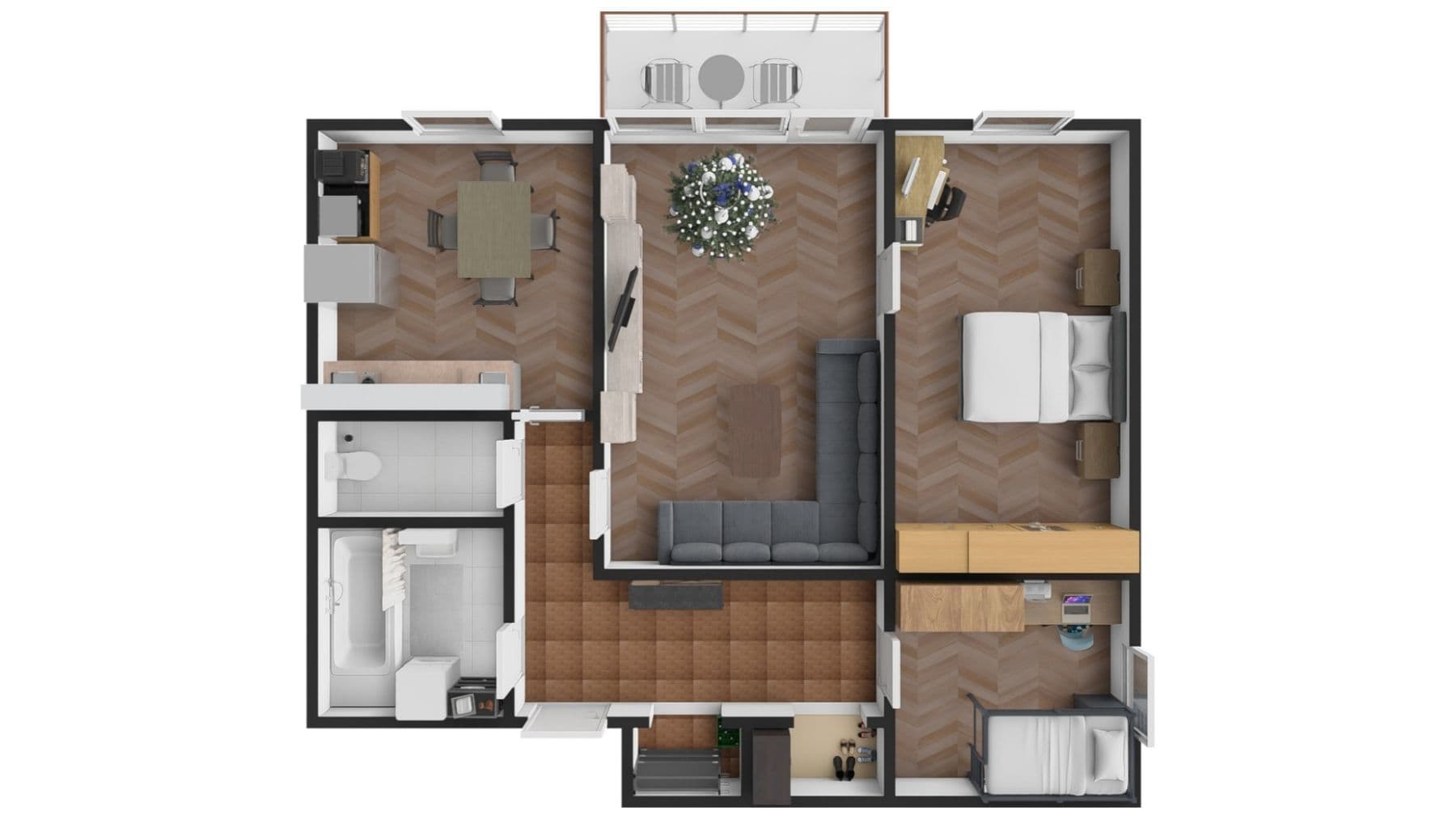 Prenájom bytu 3-izbový 74 m², Voskovcova, Stráž nad Nisou, Liberecký kraj Prenájom bytu 3-izbový 74 m², Voskovcova, Stráž nad Nisou, Liberecký kraj
