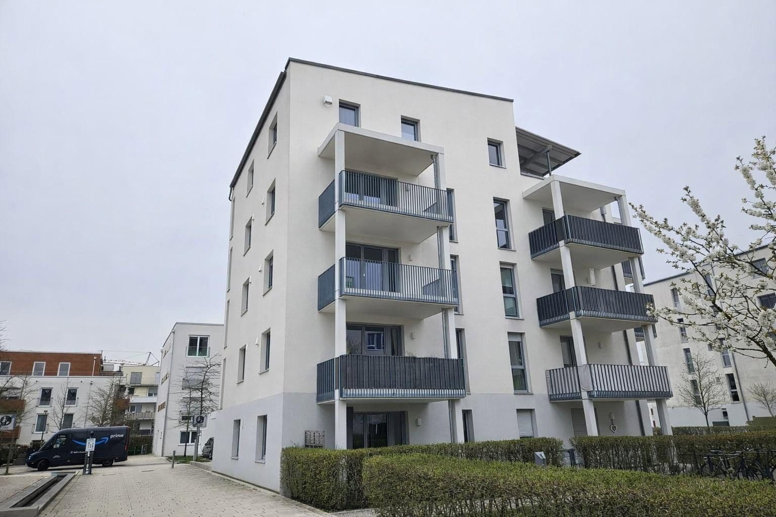 Predaj bytu 2-izbový 61 m², Theresienbogen 23, Unterschleißheim, Bavorsko Predaj bytu 2-izbový 61 m², Theresienbogen 23, Unterschleißheim, Bavorsko