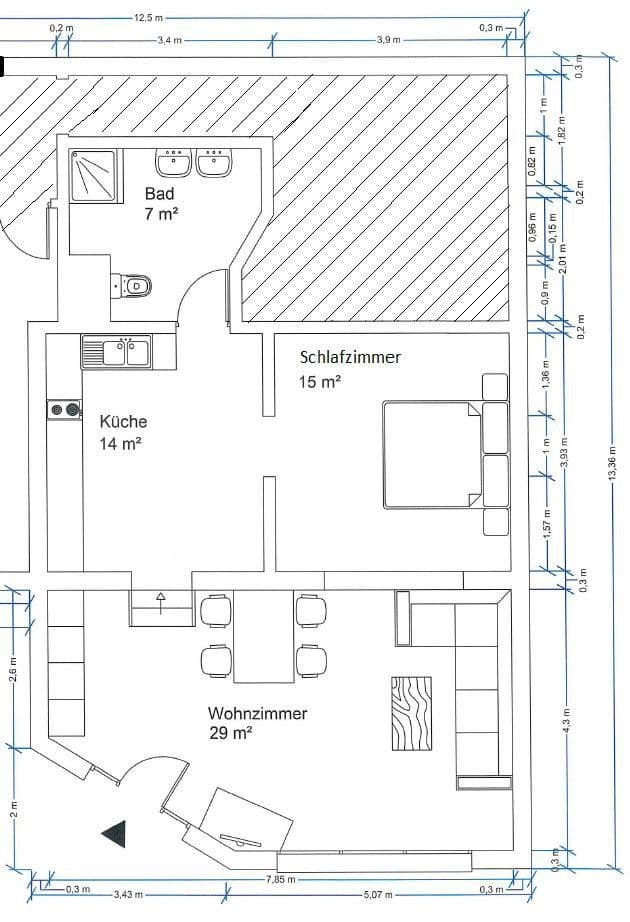 Prenájom bytu 2-izbový 65 m², Lohmar, Severné Porýnie - Westfálsko Prenájom bytu 2-izbový 65 m², Lohmar, Severné Porýnie - Westfálsko