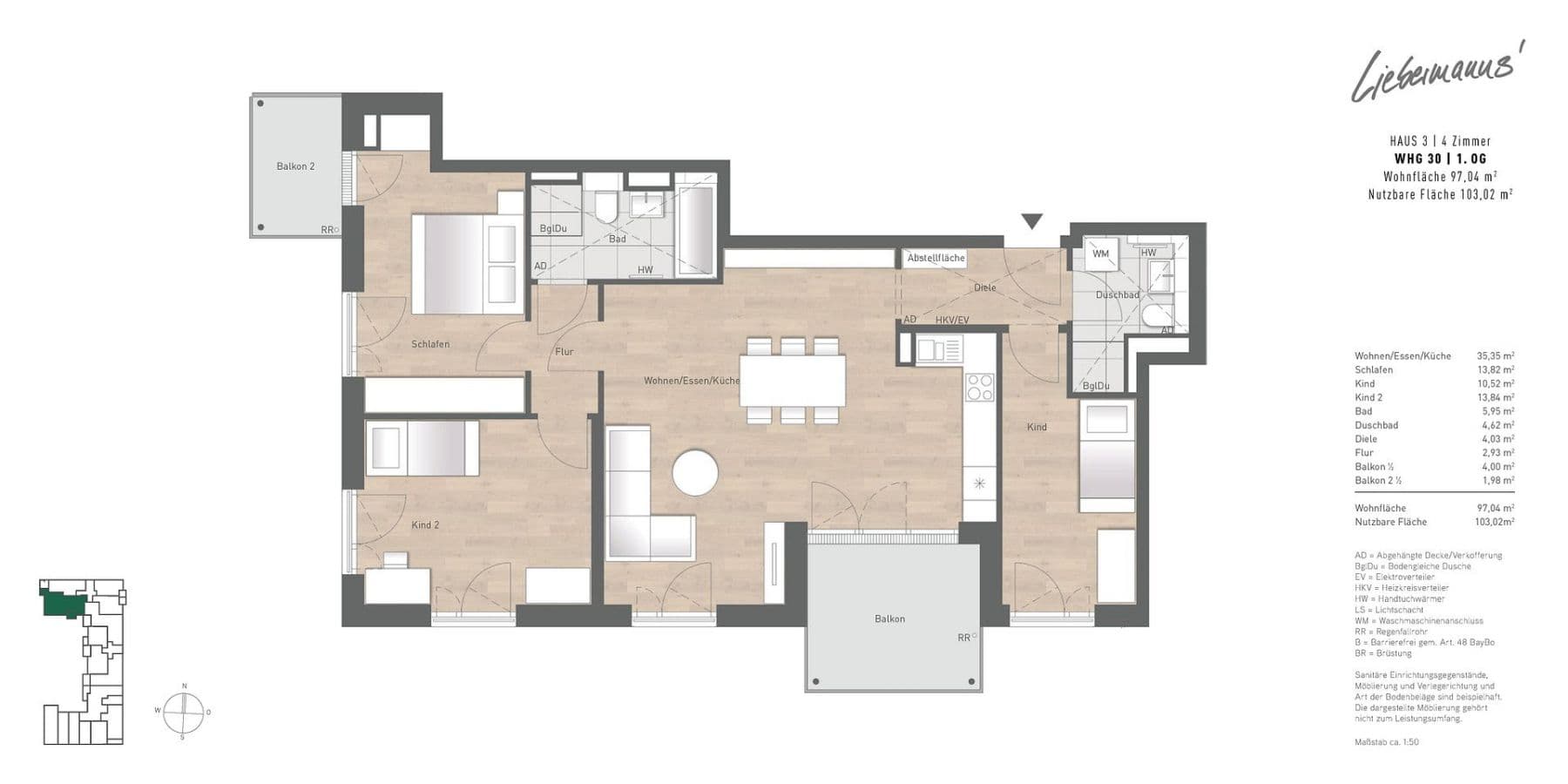Predaj bytu 4-izbový 98 m², Max-Liebermann-Straße 1b,, München, Bavorsko Predaj bytu 4-izbový 98 m², Max-Liebermann-Straße 1b,, München, Bavorsko