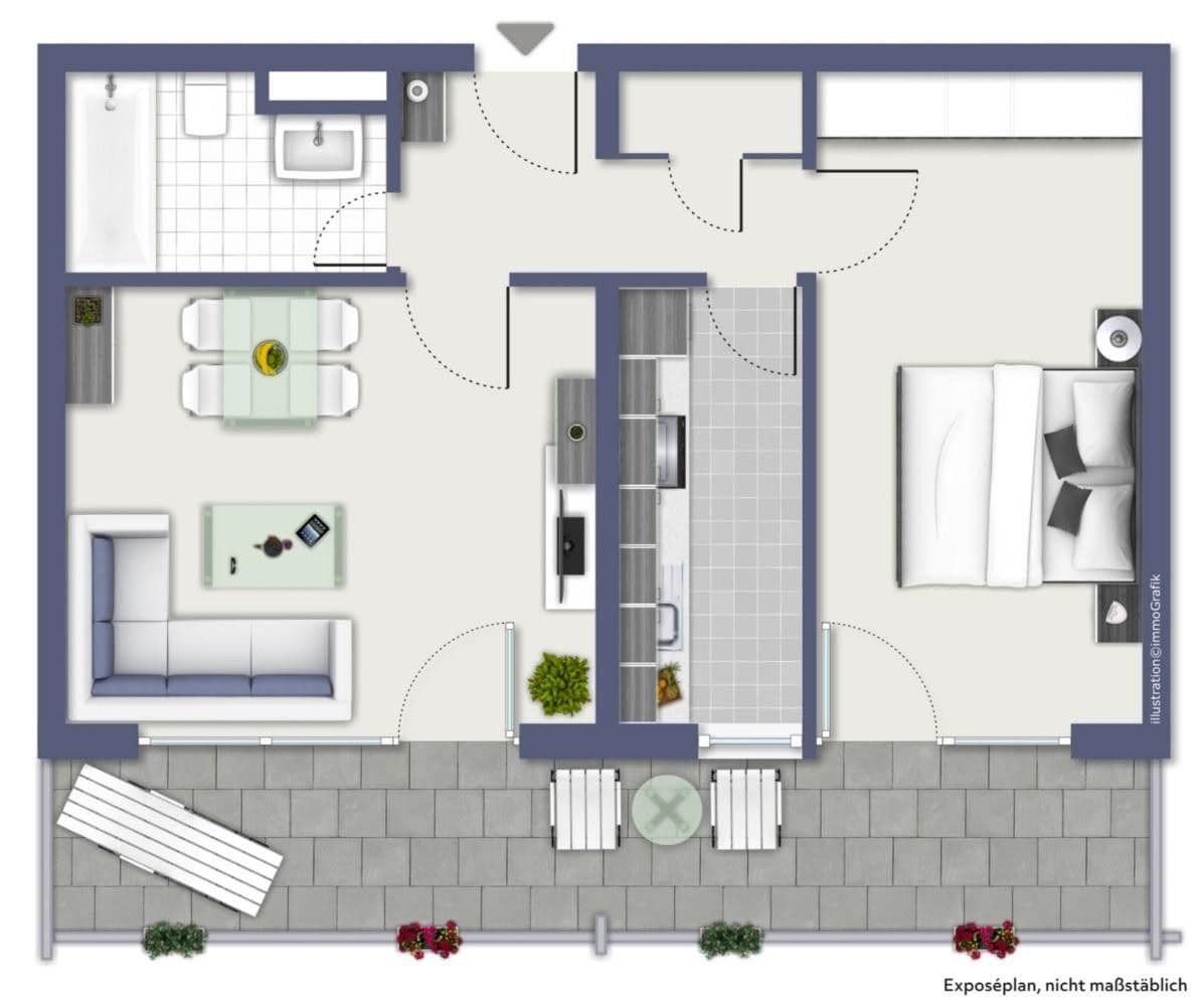 Prenájom bytu 2-izbový 57 m², Waisenhausgasse 11, Köln, Severné Porýnie - Westfálsko Prenájom bytu 2-izbový 57 m², Waisenhausgasse 11, Köln, Severné Porýnie - Westfálsko