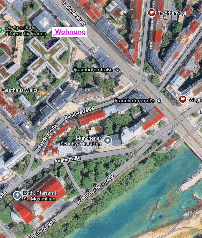 Predaj bytu 2-izbový 52 m², Fraunhoferstraße 30A, München, Bavorsko Predaj bytu 2-izbový 52 m², Fraunhoferstraße 30A, München, Bavorsko