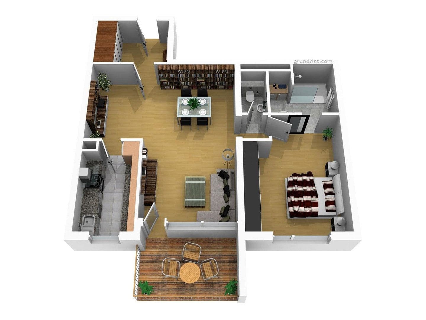 Predaj bytu 2-izbový 69 m², Bruchköbel, Hesensko Predaj bytu 2-izbový 69 m², Bruchköbel, Hesensko