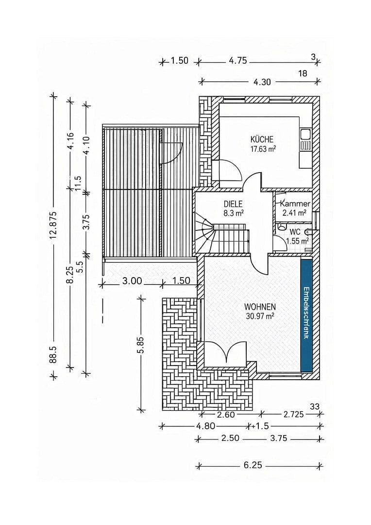 Prenájom bytu 3-izbový 112 m², München, Bavorsko Prenájom bytu 3-izbový 112 m², München, Bavorsko