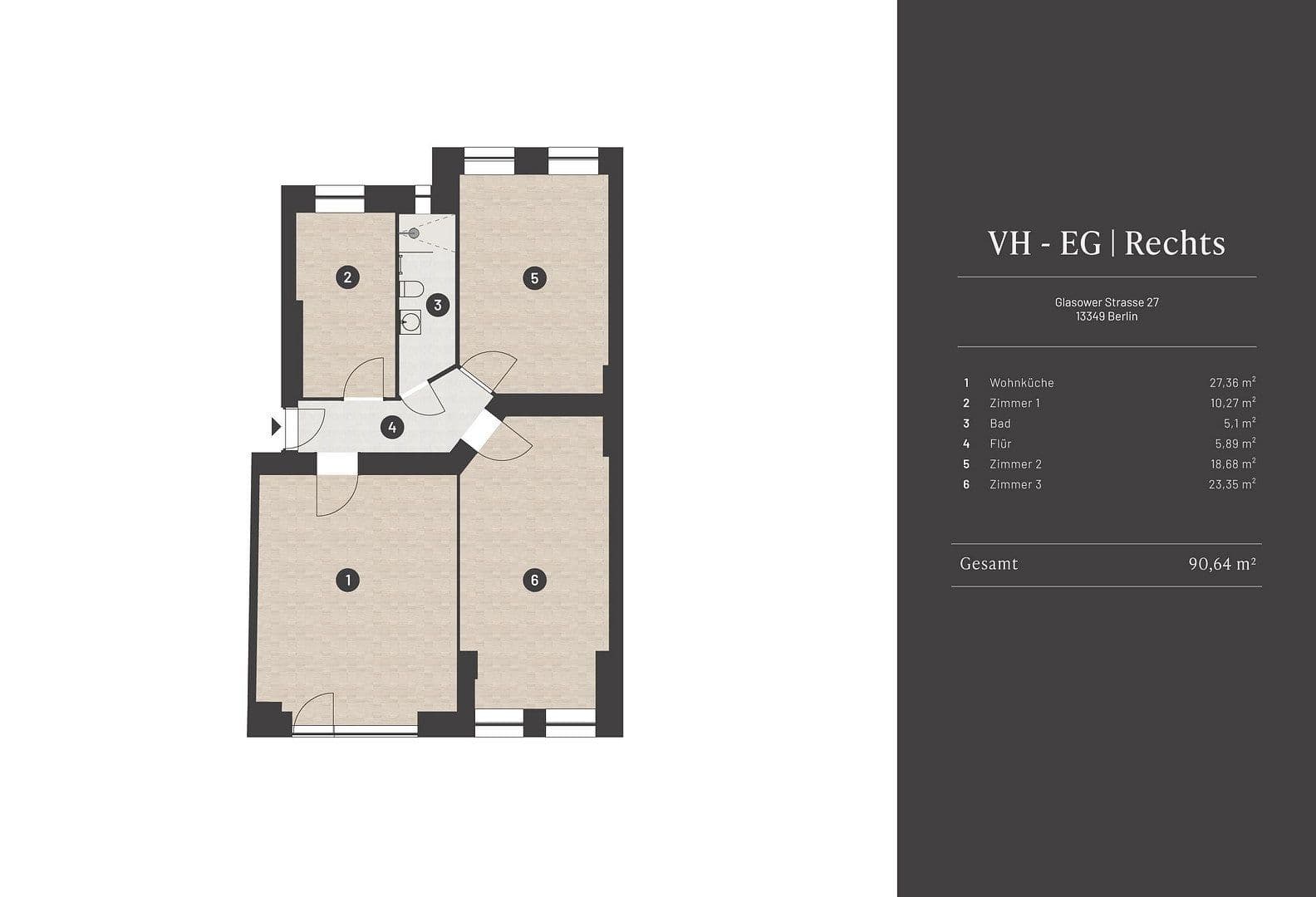 Predaj bytu 4-izbový 91 m², Berlin, Berlín Predaj bytu 4-izbový 91 m², Berlin, Berlín