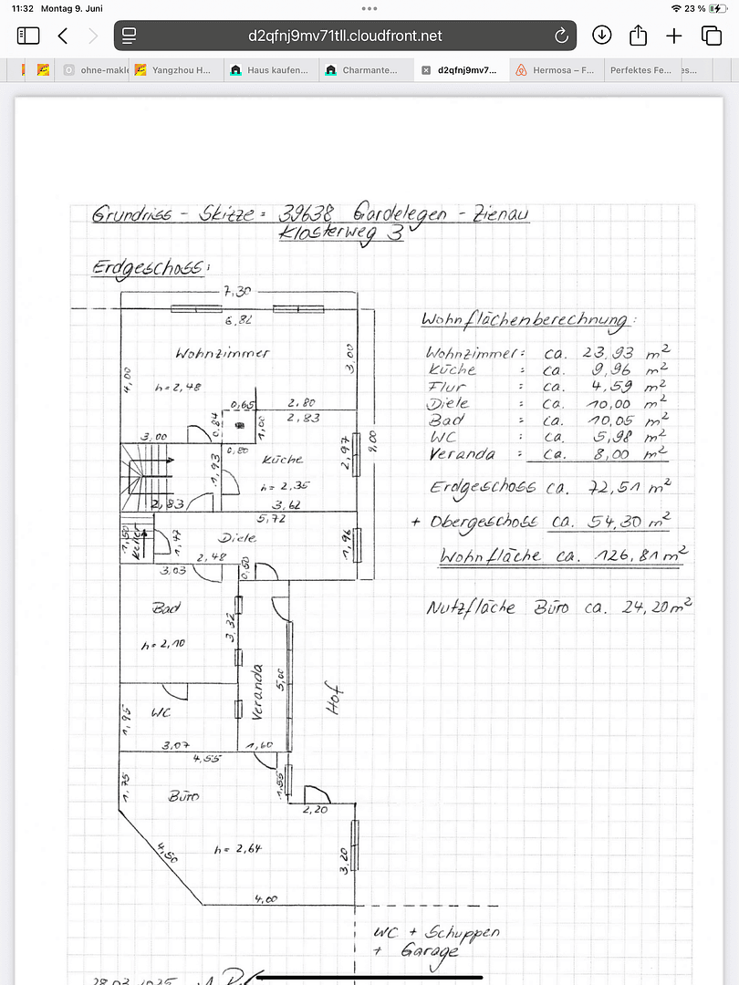 Predaj domu 127 m², pozemek 1.120 m², Gardelegen, Sasko-Anhaltsko Predaj domu 127 m², pozemek 1.120 m², Gardelegen, Sasko-Anhaltsko