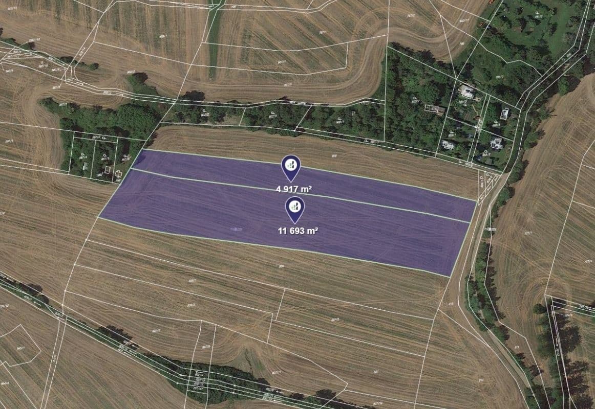 Predaj pozemku 8.305 m², Dolní Bousov, Středočeský kraj Predaj pozemku 8.305 m², Dolní Bousov, Středočeský kraj