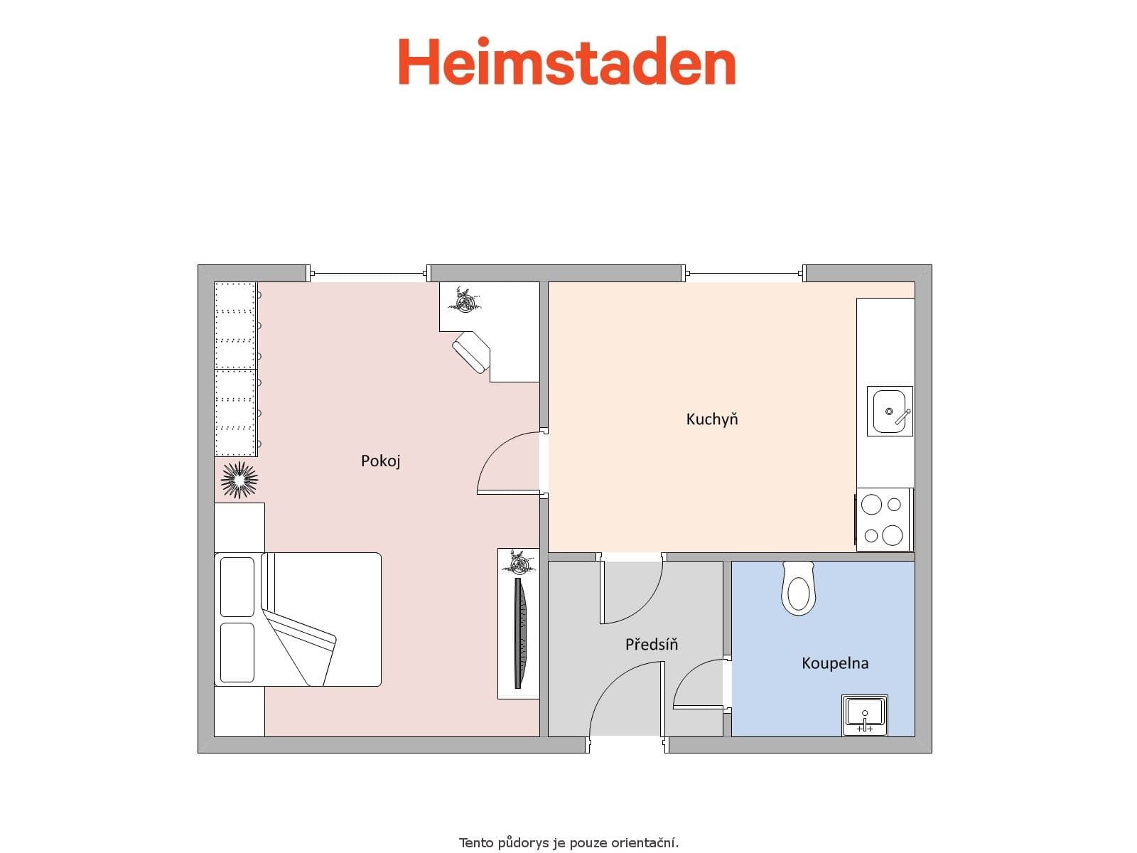 Prenájom bytu 1-izbový 26 m², Pavlovova, Ostrava, Moravskoslezský kraj Prenájom bytu 1-izbový 26 m², Pavlovova, Ostrava, Moravskoslezský kraj