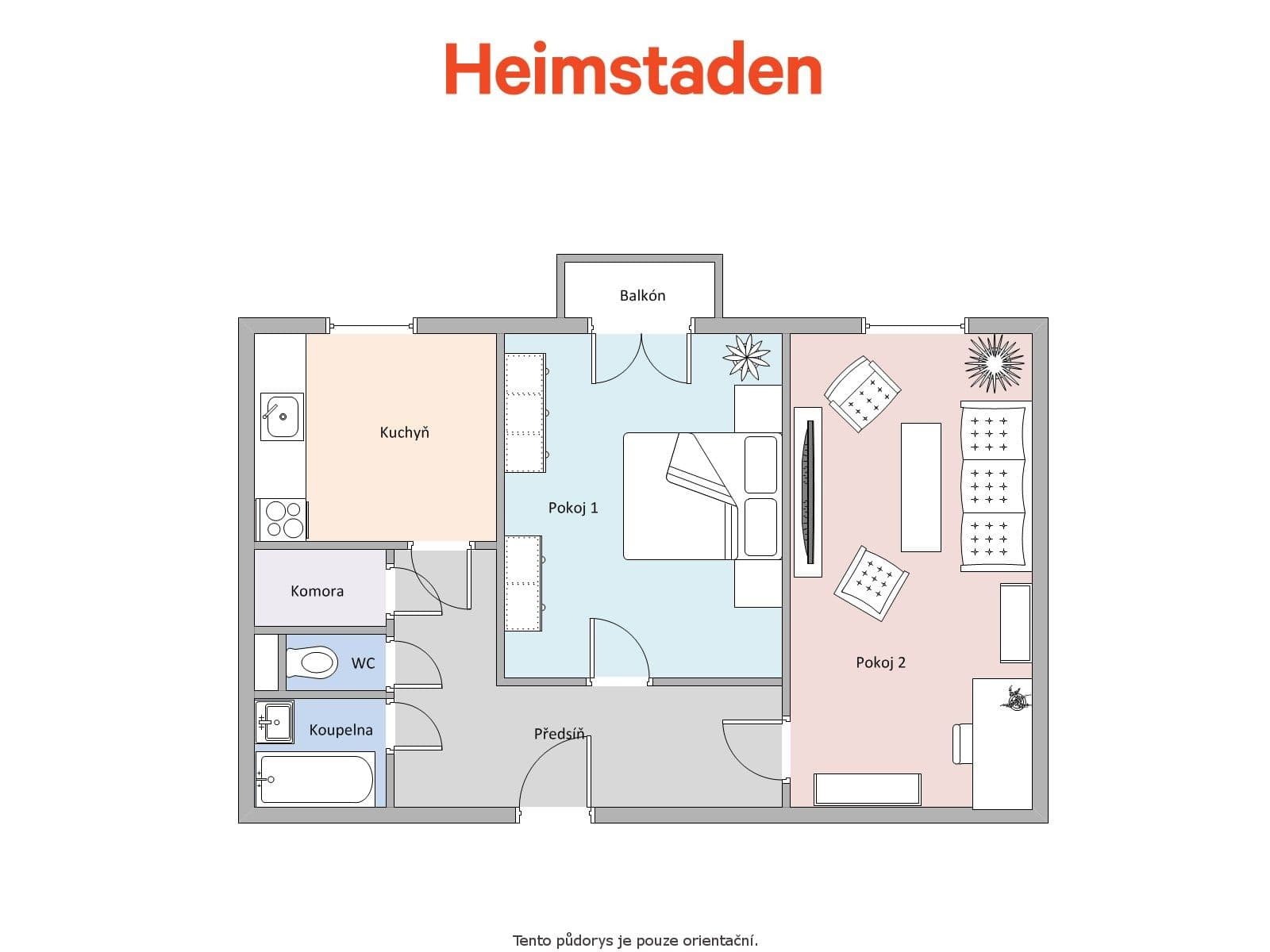 Prenájom bytu 2-izbový 57 m², Národní třída, Havířov, Moravskoslezský kraj Prenájom bytu 2-izbový 57 m², Národní třída, Havířov, Moravskoslezský kraj