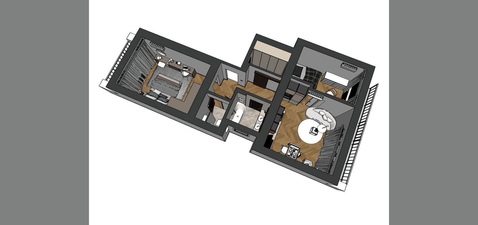 Predaj bytu 3-izbový 63 m², Hartigova, Praha, Praha Predaj bytu 3-izbový 63 m², Hartigova, Praha, Praha